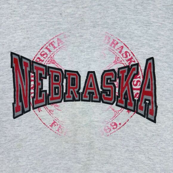 Vintage Campus Park Sportswear University of Nebraska Crew Neck - Size Large - Picture 2 of 7